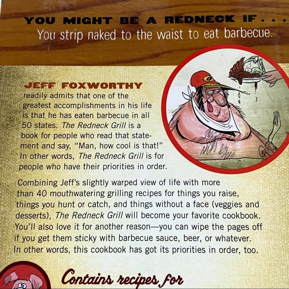 The Redneck Grill Cookbook | Barbecue & Grill | Jeff Foxworthy